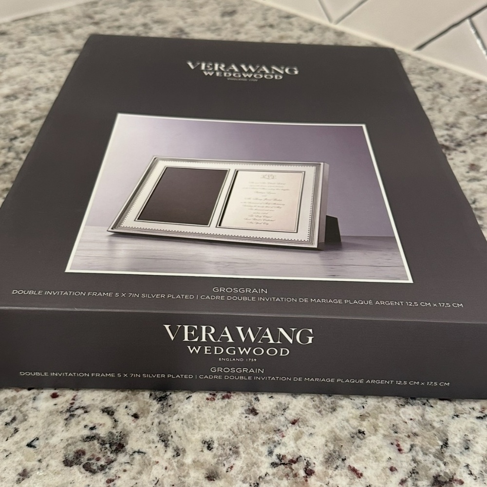 Vera Wang Wedgewood Double Wedding Frame 5x7